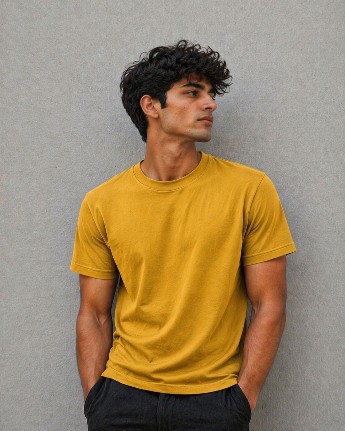 PACK OF 5-Basic Tee