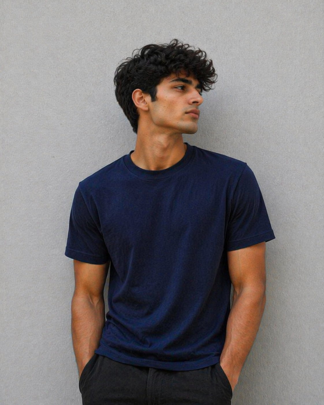 Basic Normal Fit T-shirt's