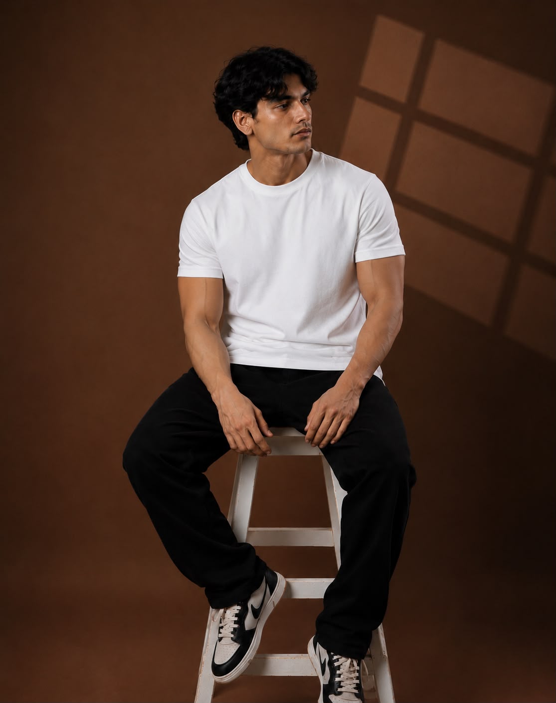 Basic Normal Fit T-shirt's