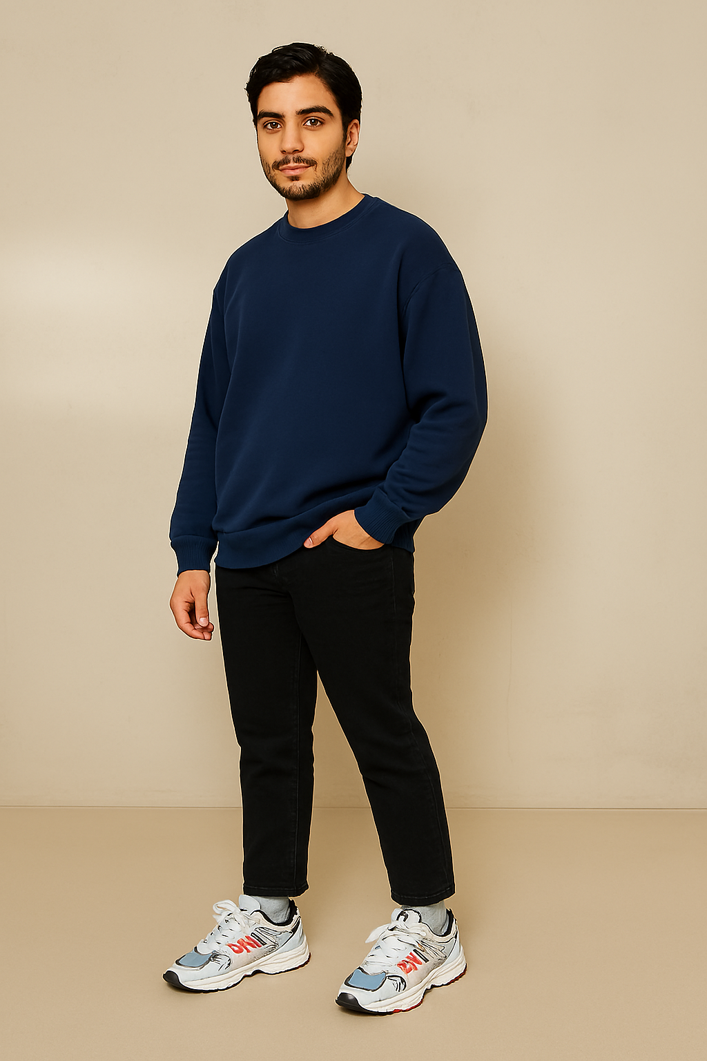 Plain Navyblue Sweatshirt