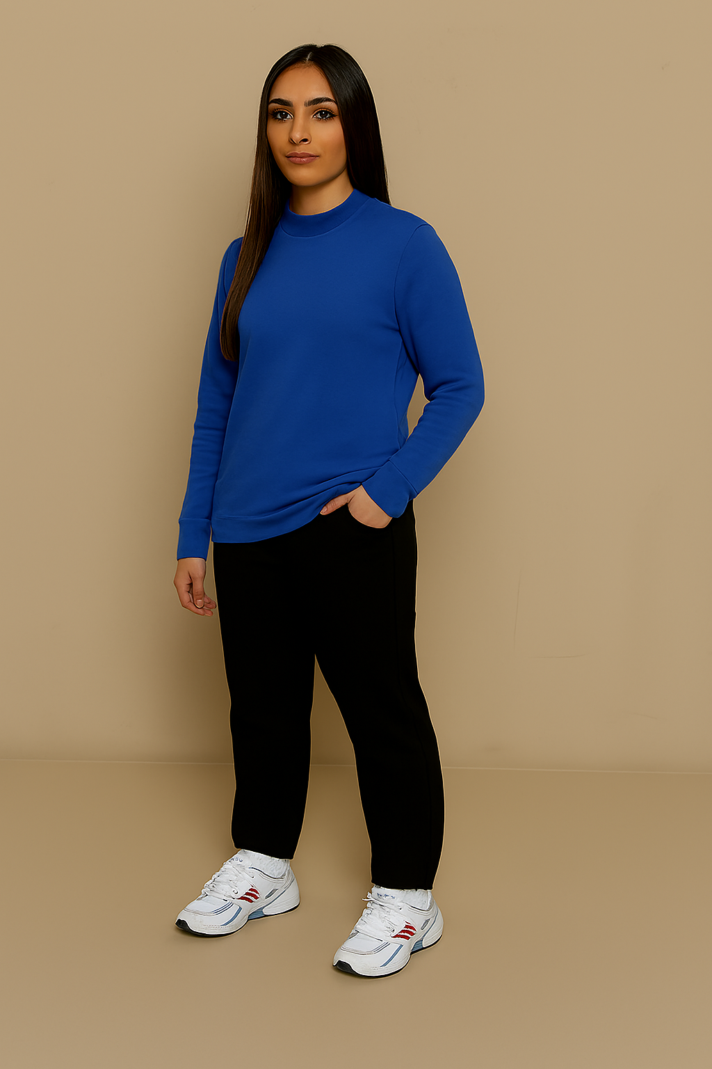 Plain Blue Sweatshirt