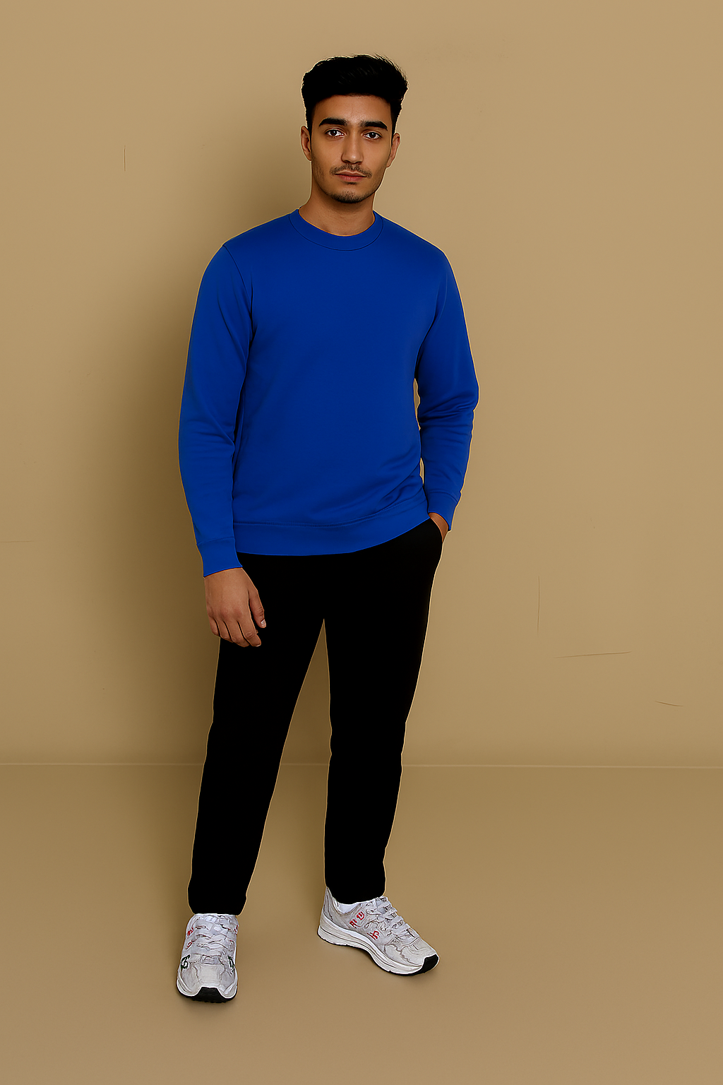 Plain Blue Sweatshirt