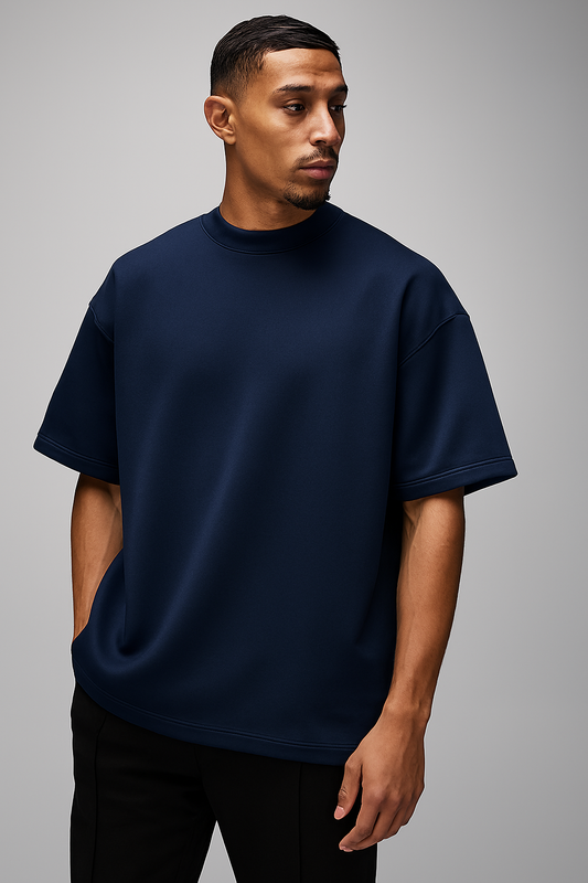 Navyblue DropShoulder T-shirt