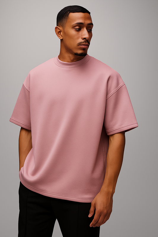 Babypink DropShoulder T-shirt