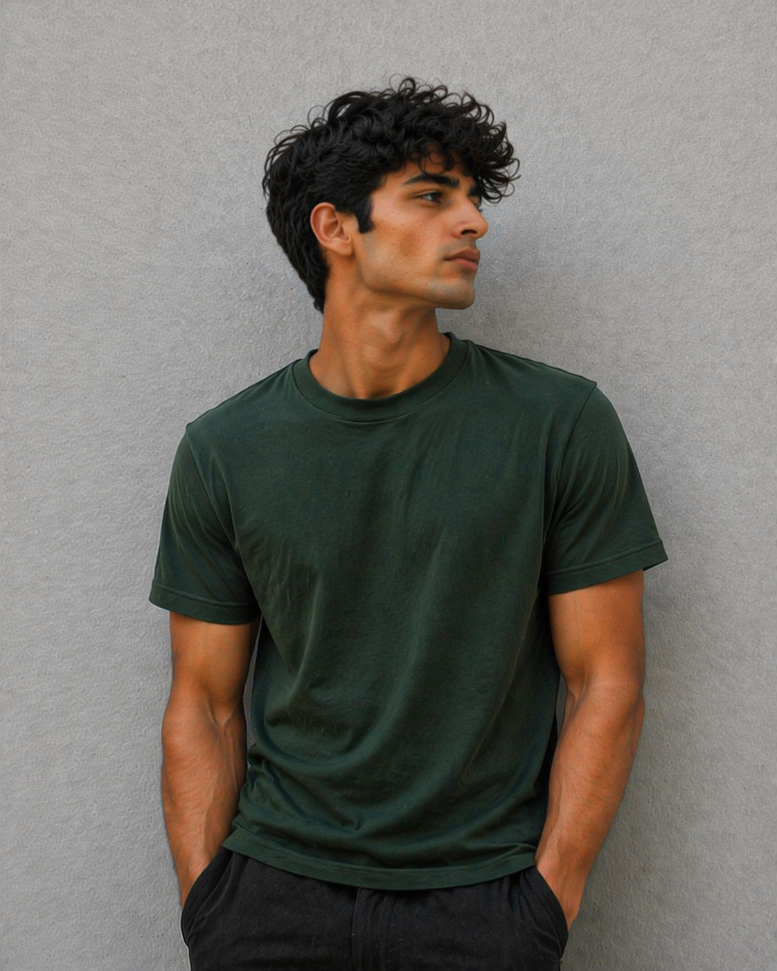 PACK OF 5-Basic Tee