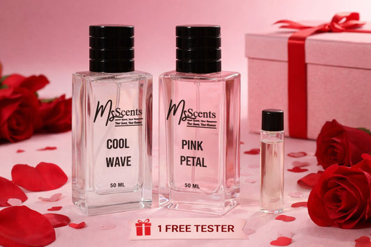 PACK OF TWO PERFUMES WITH FREE TESTER