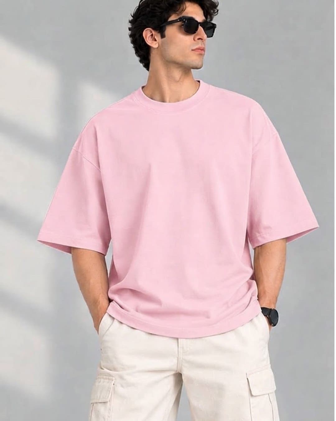 Babypink Plain Oversized