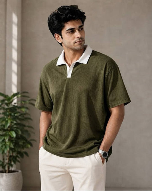 Olivegreen  Elite Collar Drop