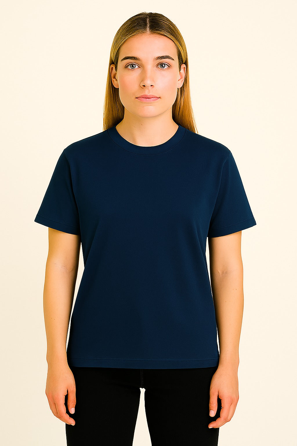 Navyblue Basic Normal Fit T-Shirt