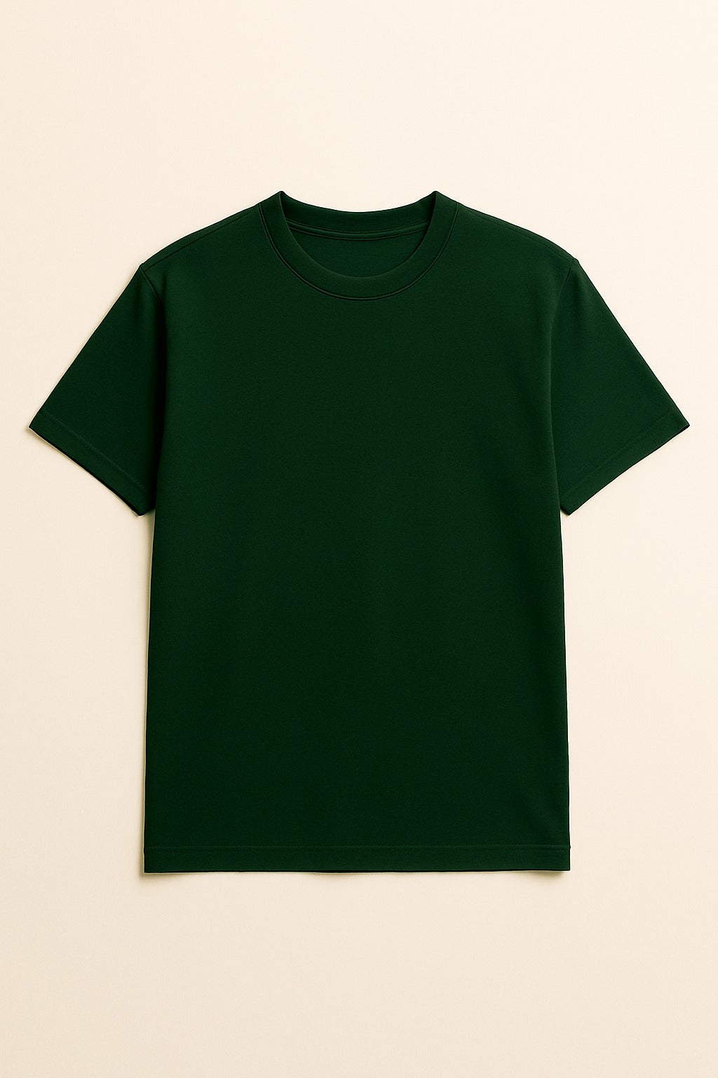 Darkgreen Basic Normal Fit T-Shirt
