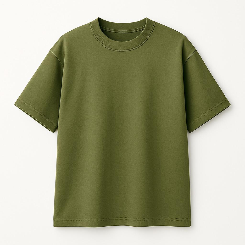 Olivegreen Basic Normal Fit T-Shirt