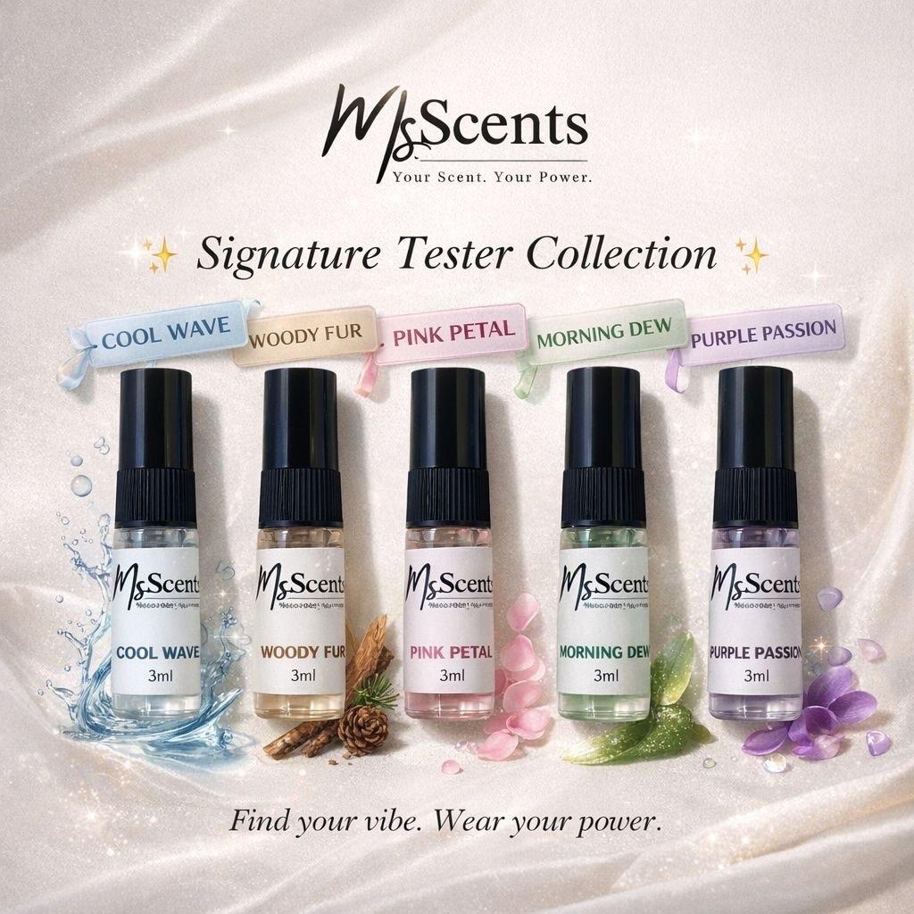 Pack of 5  Premium Perfume Testers[FREE DELIEVERY]